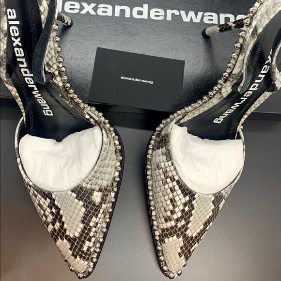 ALEXANDER WANG Rina Studded Slingbacks - Picture 8 of 14